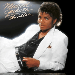 Cover of the album Thriller by the band Michael Jackson